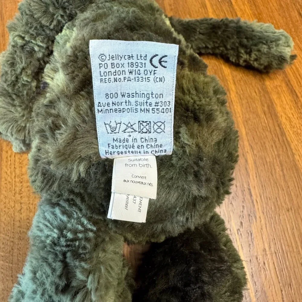 JELLYCAT London Woodland Babe Frog Toy 12" Soft Stuffed Plush Retired Rare HTF - Picture 6 of 9